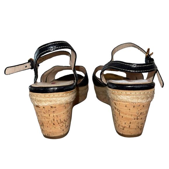 Prada Espadrille Sandals Platform Wedge - Picture 5 of 9